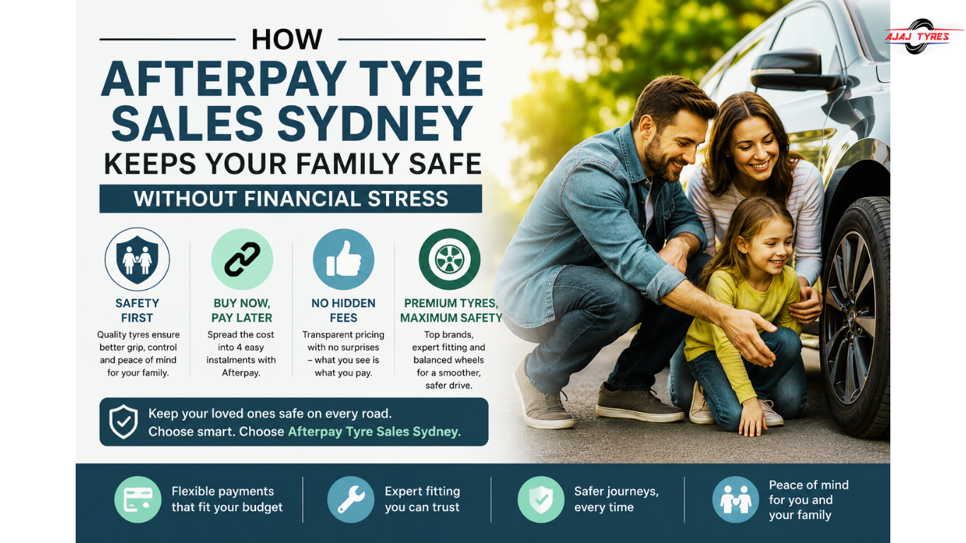 How Afterpay Tyre Sales Sydney Keeps Your Family Safe Without Financial Stress